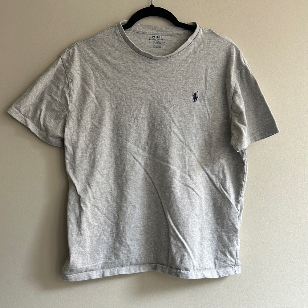 Men’s Grey Polo Tee